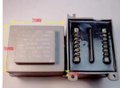 1 шт. Европа для катушек ZAREL двойной 8 в 18 70 Вт трансформатор E166 / 30|18v transformer|transformer