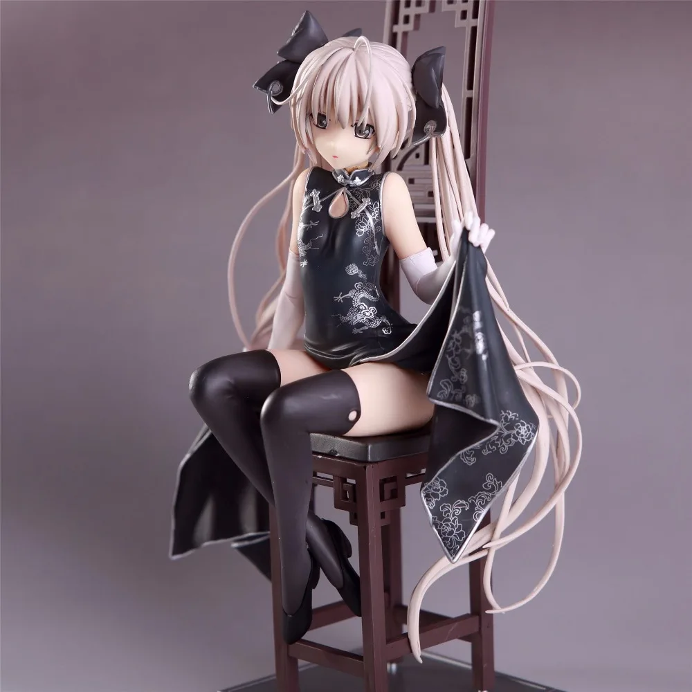 21 см Yosuga no Sora cheongsam Kasugano мультфильм аниме фигурка Коллекционная модель ПВХ