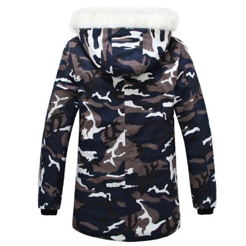 Куртка мужская зимняя камуфляжная теплая Армейская повседневная M-XXXL размера |