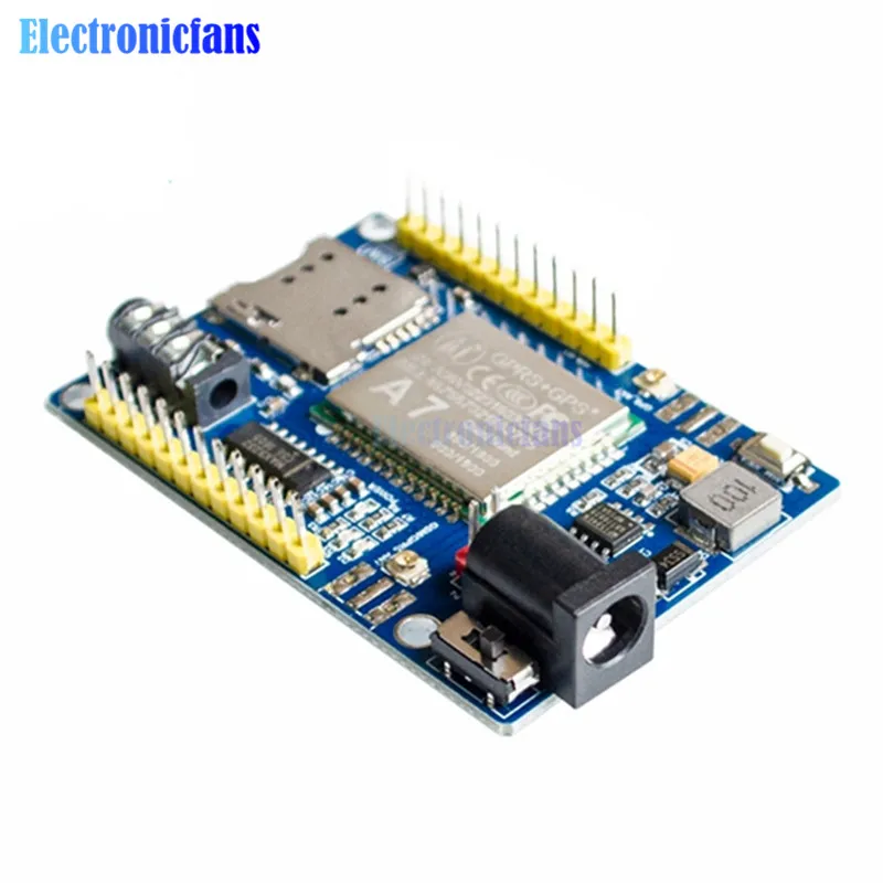 DC 5-9 V A7 GSM GPRS gps 3 в 1 модуль беспроводной щит Поддержка голос коротких сообщений