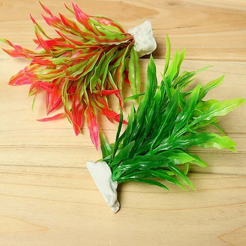 Пластиковая Нетоксичная имитация водной травы искусственное растение