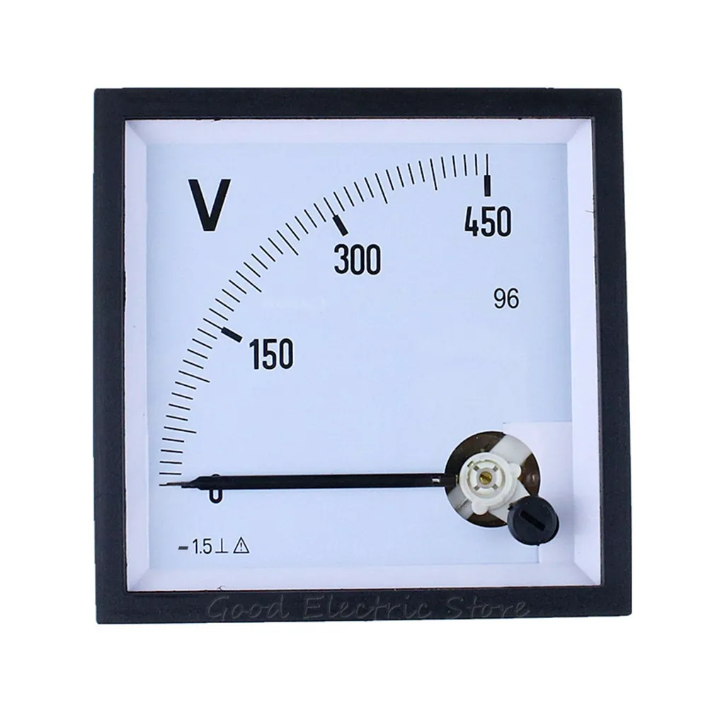 

Φ SQ-96 CP-96 DC 100V 150V 250V 300V 450V 500V 750V диапазон аналоговых вольтметров