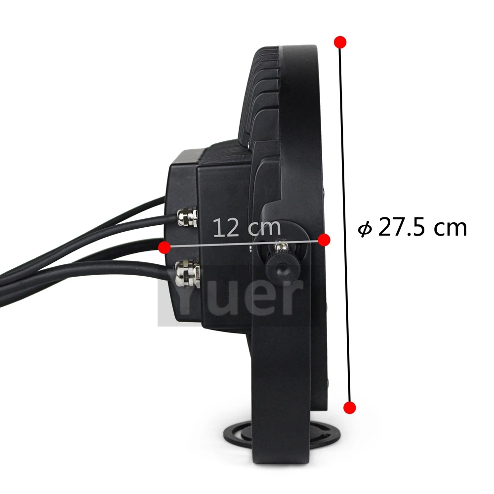 Светодиодный прожектор RGBWY 5 в 1 класс защиты IP65 водонепроницаемости: 78X3W DMX 512