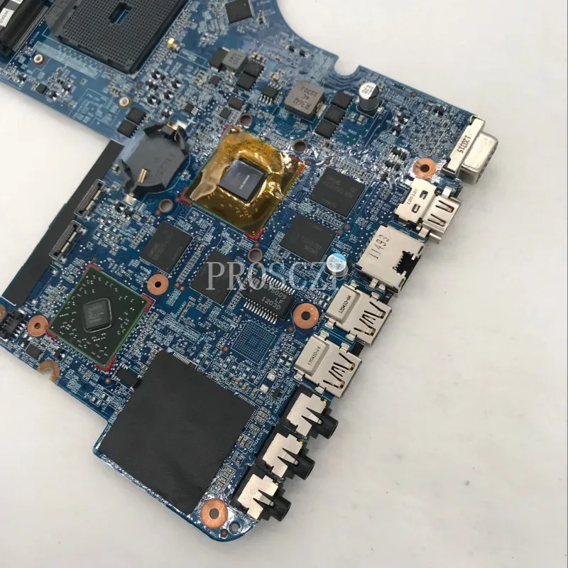 Бесплатная доставка материнской платы для ноутбука DV6 DV6-6000 665284-001 665284-501 665284-601 HD6750M