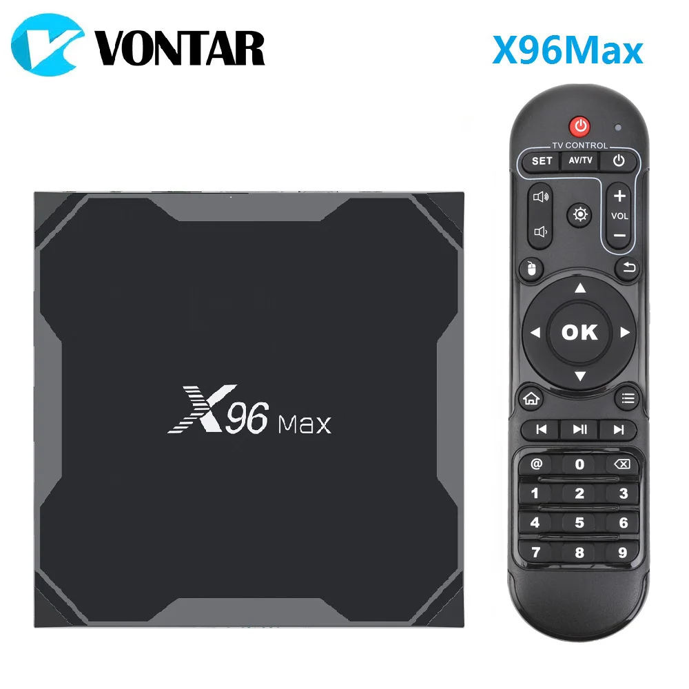 10 шт./партия X96Max Smart tv BOX Android 9,0 четырехъядерный процессор Amlogic 4 Гб ОЗУ 64 Гб двойной Wifi BT 4K Youtube netfilx телеприставка X96 Max