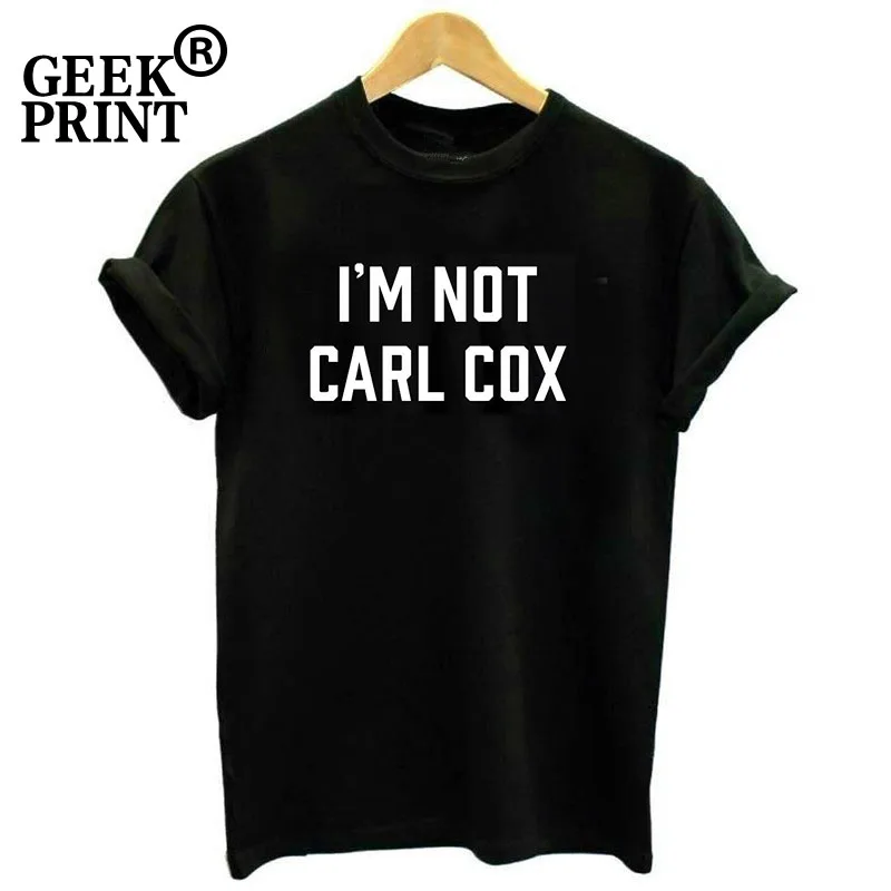 Женские топы с надписью I'M NOT CARL Дамская футболка Techno House Underground DJ Legend Fangirl