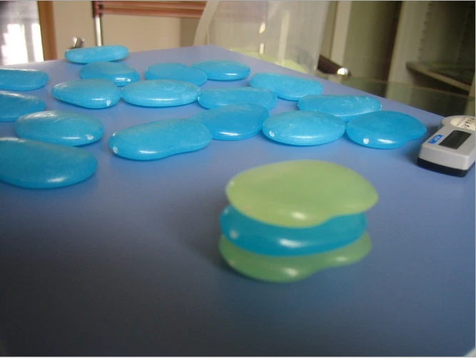 Большой размер светится в темноте камень искусственный аквариумное украшение