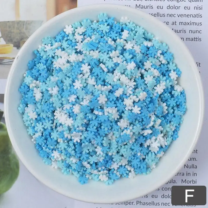 100 г поддельные посыпка для Slime наполнитель дополнение аксессуары глины DIY