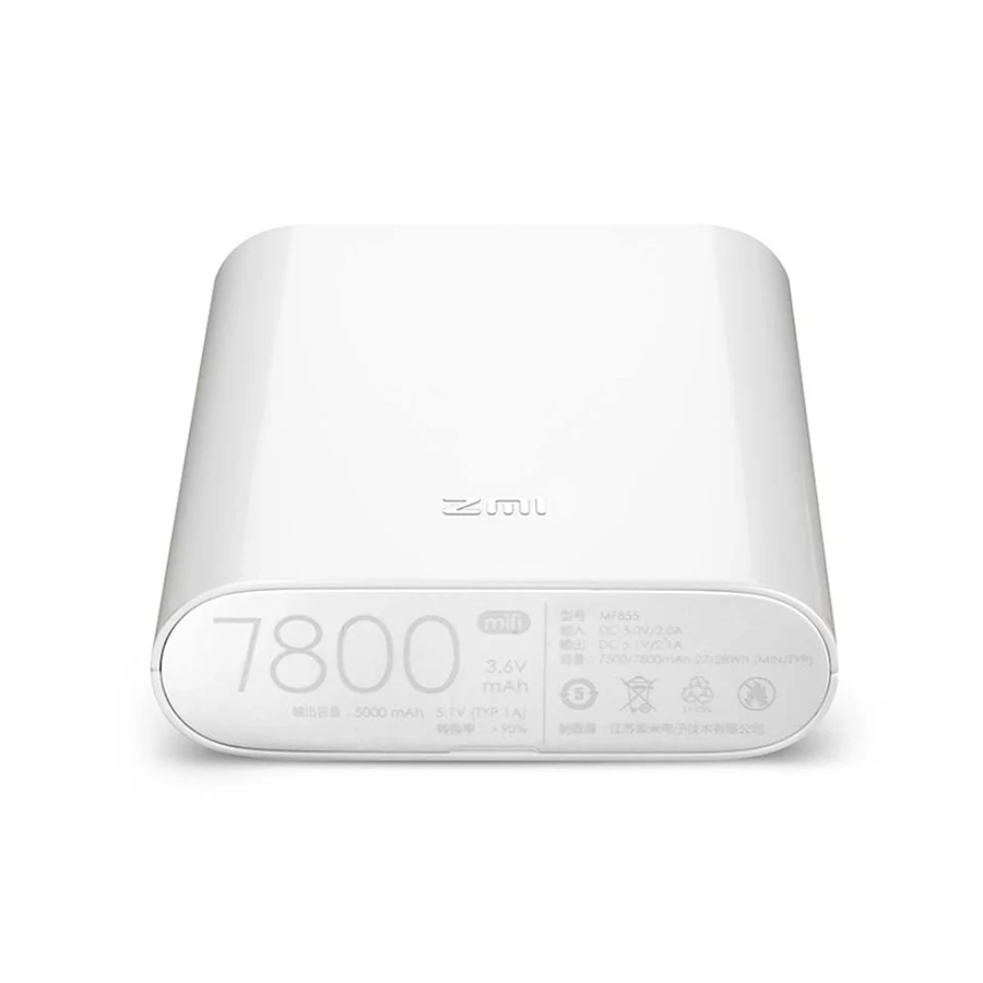 Xiaomi ZMI 4G Wifi роутер 7800 mAh MF855 внешний аккумулятор 3G беспроводной ретранслятор