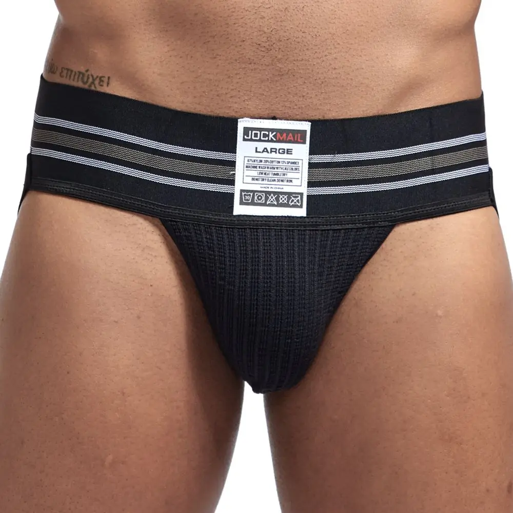 Трусы джоки JOCKMAIL мужские с широким поясом дышащие эластичные спортивные трусы