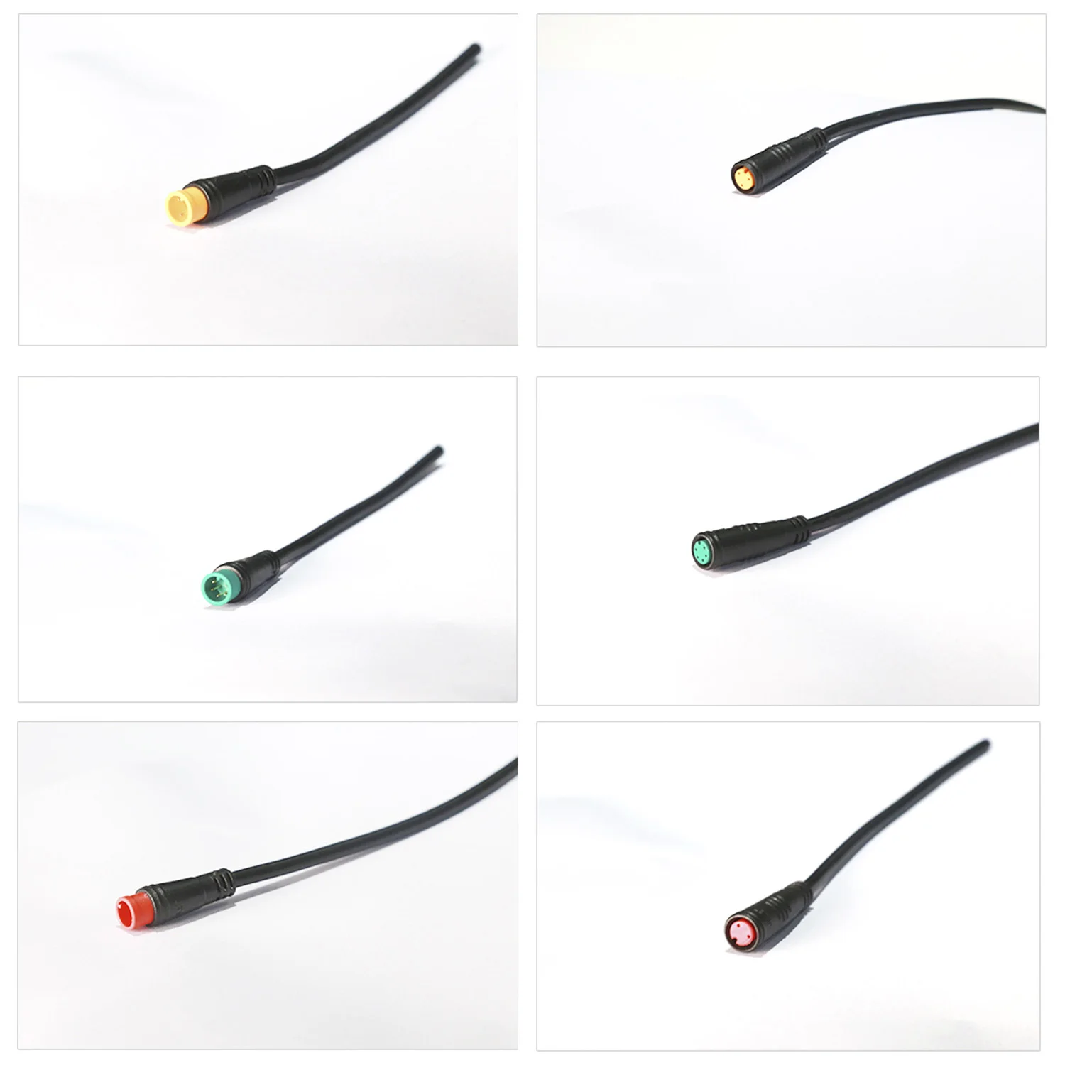 Okfeet Julet 2pin3pin4pin5pin6pinводонепроницаемый Кабельный соединитель для Ebike светильник дроссельной заслонки Ebrake дисплей детали для электровелосипеда удлиняющий кабель