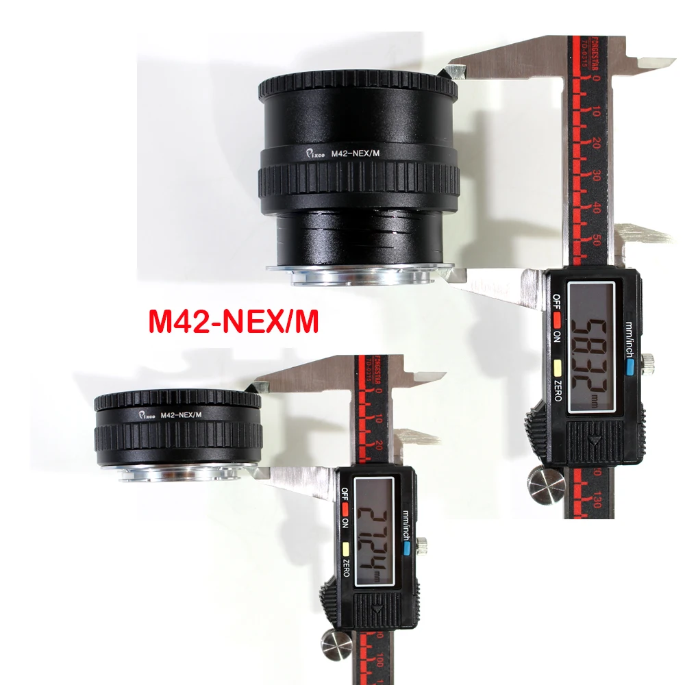 Адаптер для объектива Pixco регулируемый макро бесконечный адаптер M39 Sony E Mount NEX Camera