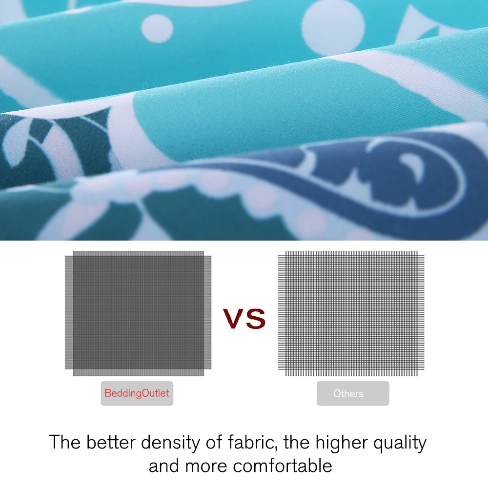 Постельные принадлежности выход роскошный Boho Постельное белье Queen Кристалл