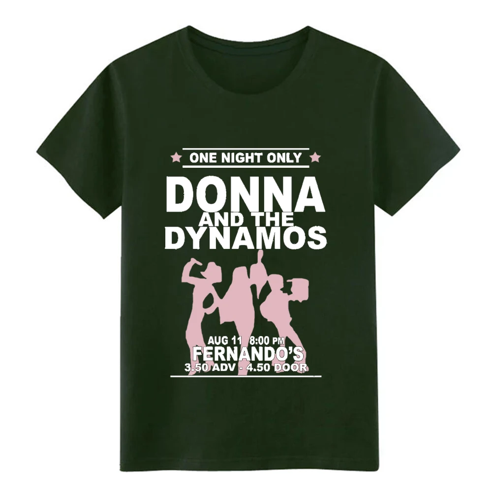 Men's Donna and the Dynamos t shirt personalized 100% cotton S-XXXL cool Graphic Building Spring Autumn Trend | Мужская одежда