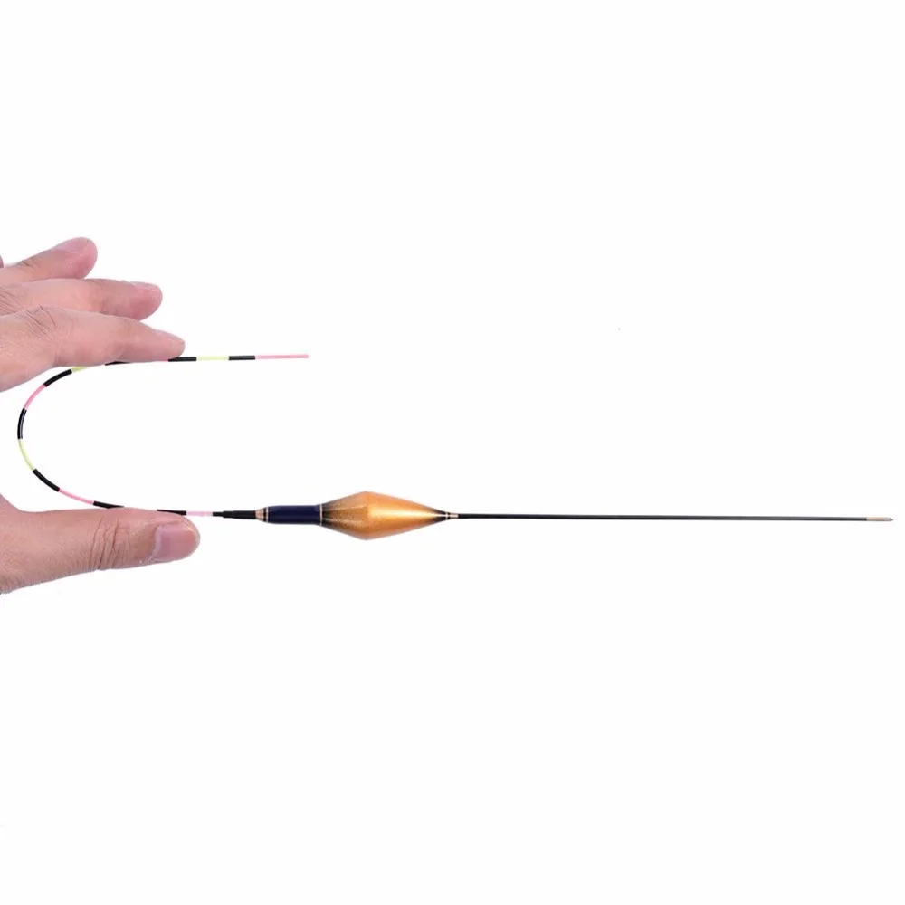 6 моделей LED Светящиеся плавающие золотые композитные нано рыболовные пробки Pesca