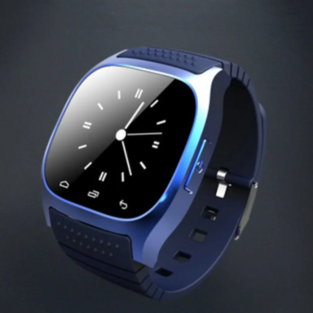 M26 Спорт Bluetooth Смарт часы Роскошные наручные SMS напомнить Шагомер умный Браслет