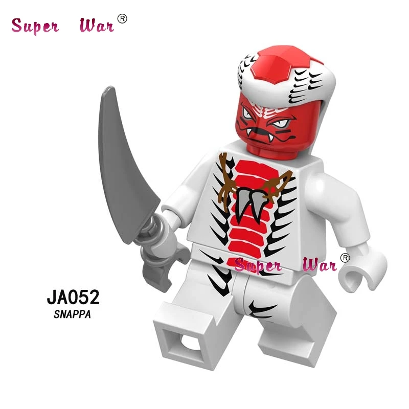 JA052 Одна модель строительных блоков серии действий кости Frakjaw Garmadon скелетные игрушки для детей - Цвет: JA052
