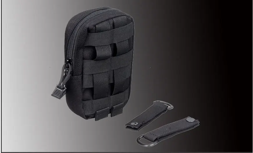 Vapanda нейлоновая тактическая сумка черный Molle Чехол военный ремень Открытый тактический Органайзер Утилита передач плечо Охота EDC сумка