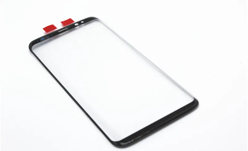 Pantalla t&aacute;ctil para Galaxy S9, G960F, Samsung Galaxy S9 Plus, G965F, cubierta de Panel de vidrio frontal, piezas de repuesto de lente de vidrio exterior, 10 Uds.-4