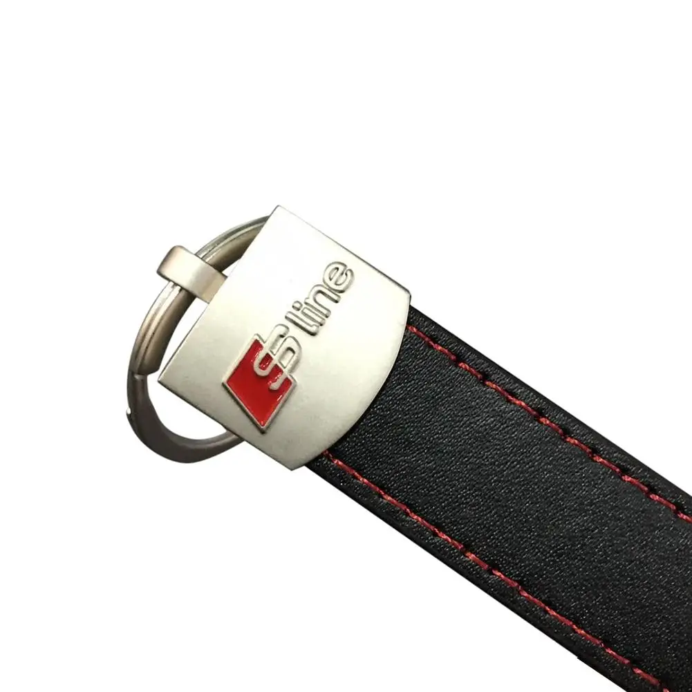 Car Keychain M Performance S Line For BMW M3 M5 E36 E39 F10 F30 Audi A4 A6 A8 Q3 Q7 Metal Key Ring Auto Chain | Автомобили и