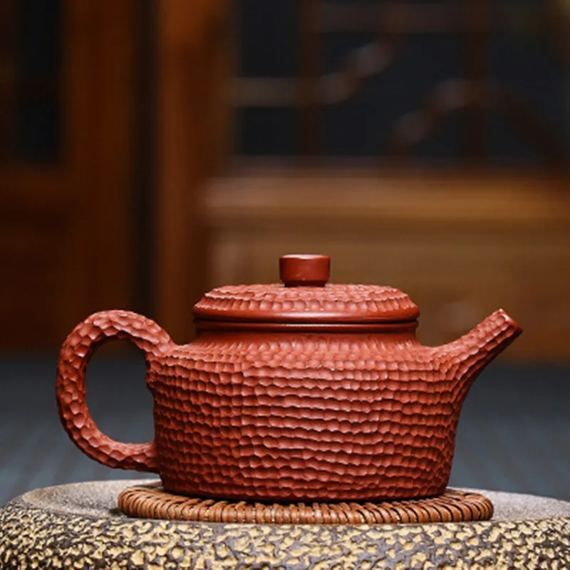 Yixing Глиняный Чайник Китайский Чайный горшок Фиолетовый Zisha Infuser 155 мл Chuiwendezhong Hu