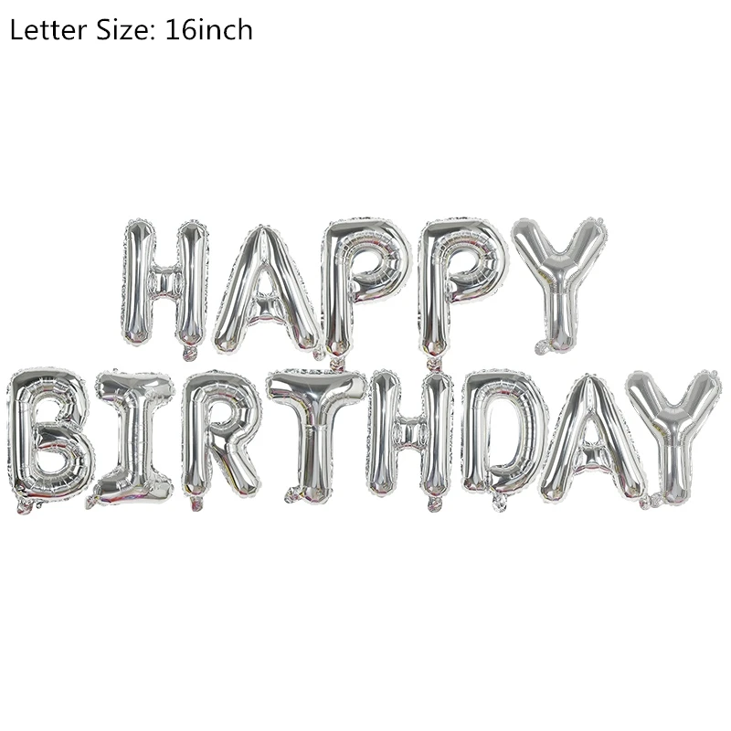 happy birthday2 Динозавр день рождения динозавр фольга конфетти для воздушного шара латексные шары динозавр воздушный шарик Globos дети животные джунгли вечерние украшения - Цвет: happy birthday2