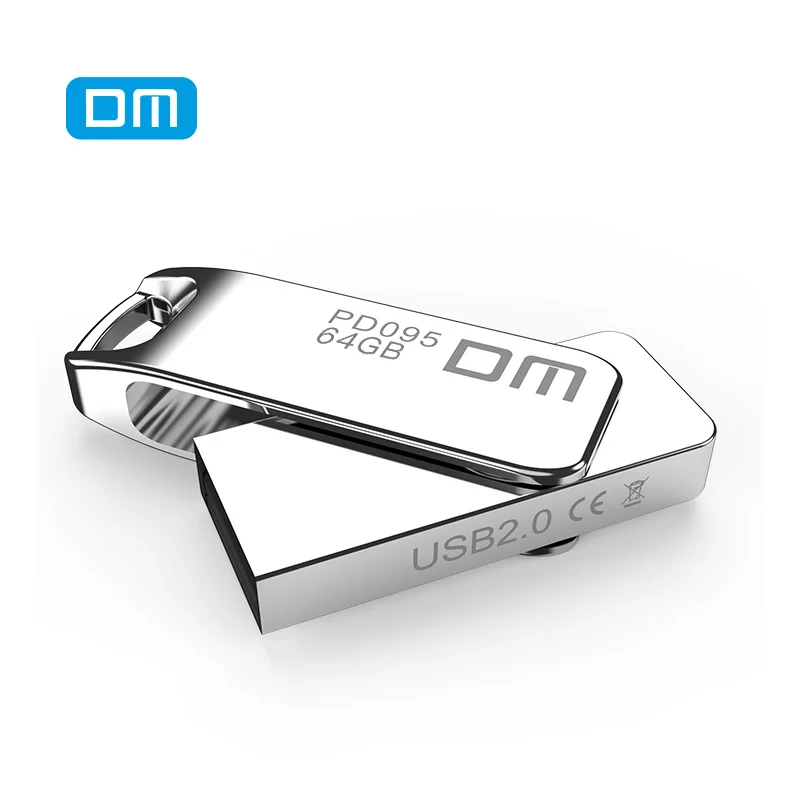 DM PD095 USB флеш накопитель 32 Гб металлический Флешка USB2.0 карта памяти 64 ручка