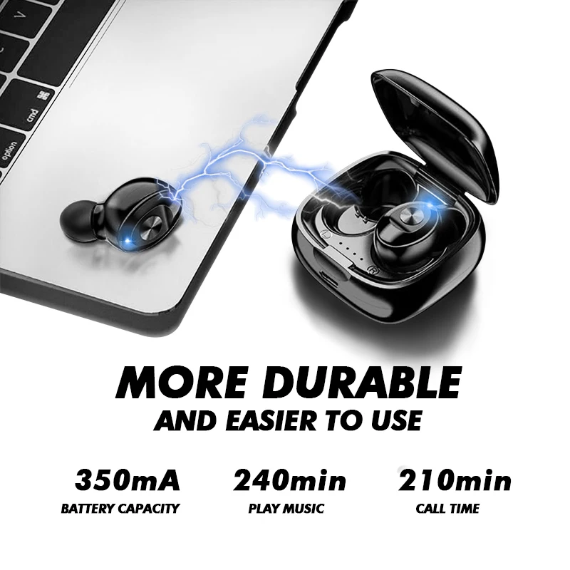 TWS Bluetooth 5 0 наушники стерео беспроводной наушник HIFI Звук спортивные громкой связи