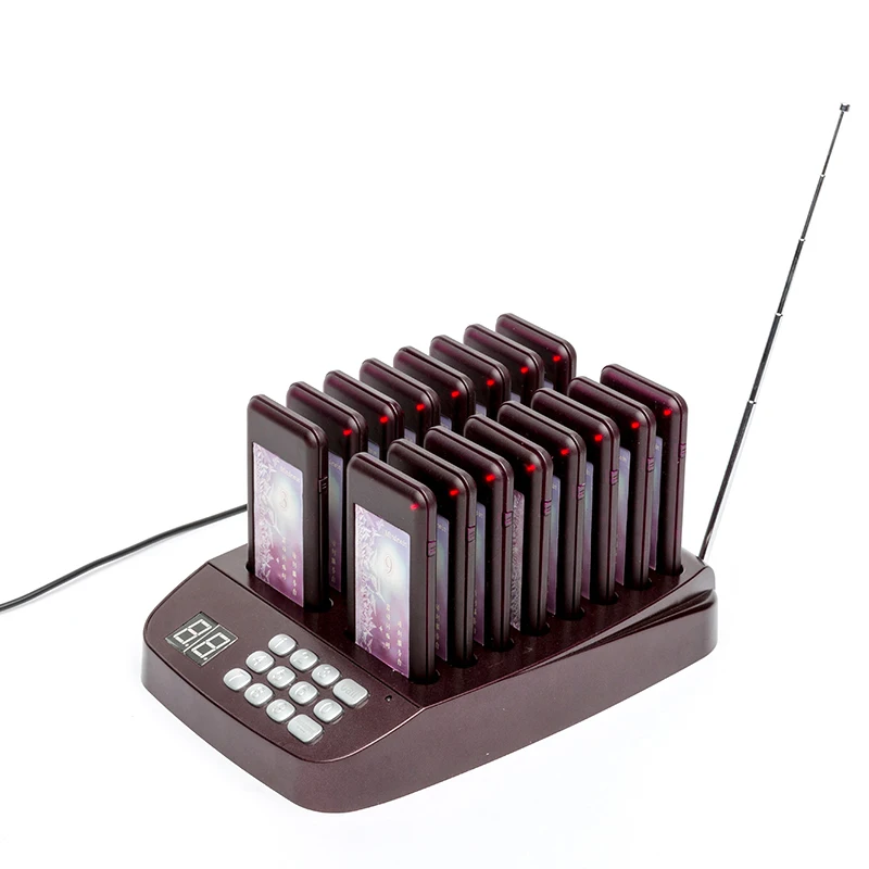 Беспроводная система управления очереди Mindewin 315 МГц и 433 МГц|pager system|queue management