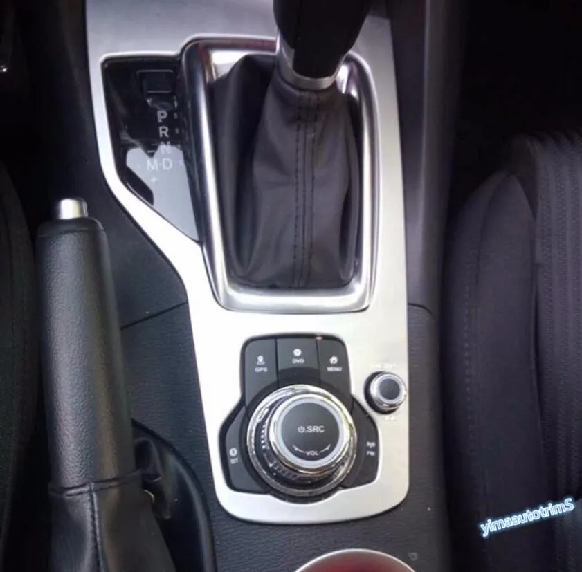 Yimaautoпланки Аксессуары для Mazda 3 ABS держатель стакана воды+ Переключение передач шестерни панель украшения крышка отделка