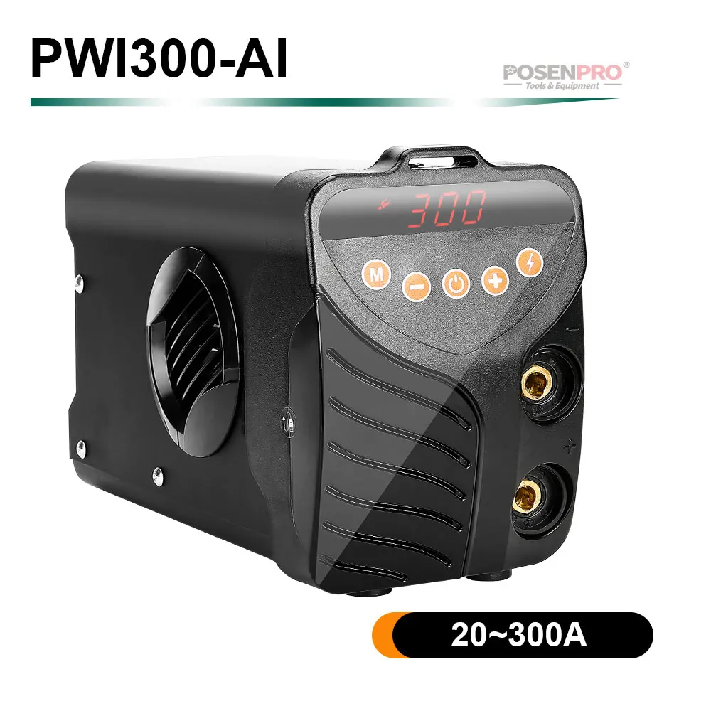 PWI300-AI Сварочный аппарат POSENPRO AC220V MMA 120A/160A/200A AI Электродуговые сварочные аппараты для пайки сварочных инструментов - Цвет: PWI300-AI