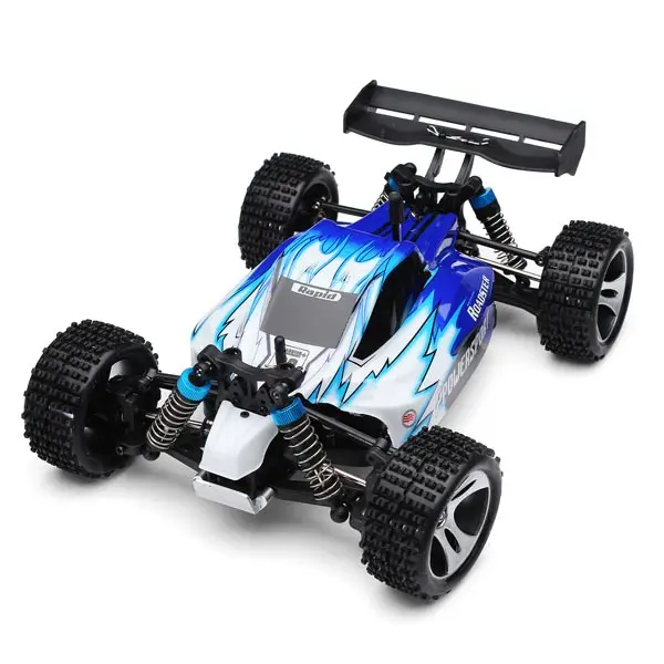 Wltoys A959 Радиоуправляемый автомобиль 1:18 2 4 ГГц 4WD внедорожный 50 км/ч гусеничные