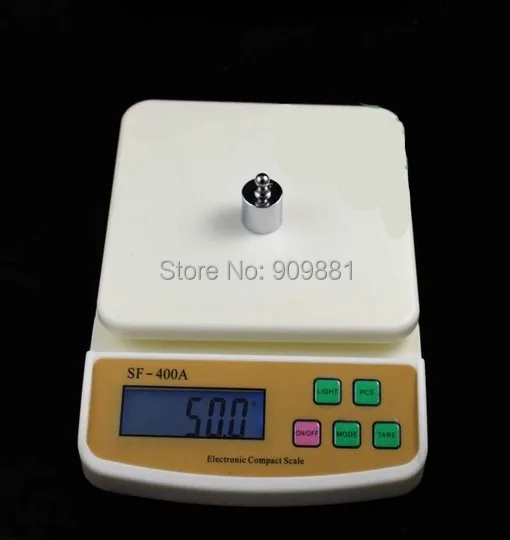 Цифровые кухонные весы 10 кг X1g электронные с подсветкой для выпекания