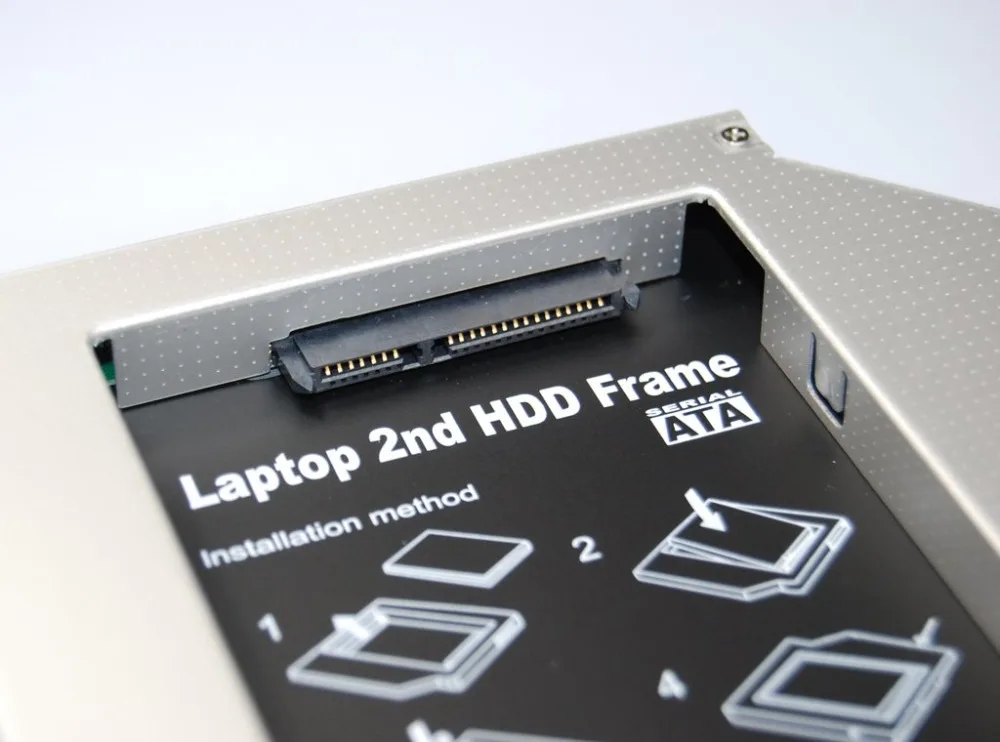 Корпус для второго жесткого диска 12 7 мм IDE SATA 2 5 &quotSSD корпус HP DELL ASUS ACER TOSHIBA SAMSUNG LENOVO
