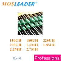 mosleader 1000pcs 1w 0510 150uh 180uh 220uh 270uh 1 5mh 1500uh 1 8mh 1800uh 2 2mh 2200uh 2 7mh 2700uh al0510 color ring inductor