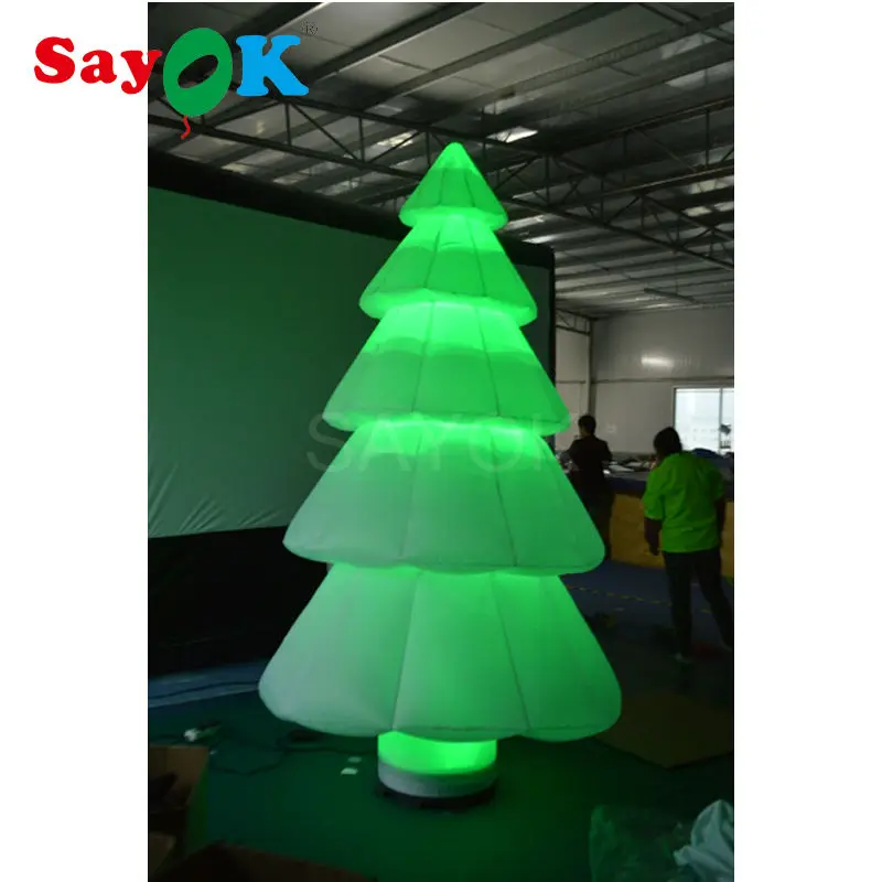 Бесплатная доставка Надувные Мультяшные шары с рождественской елкой