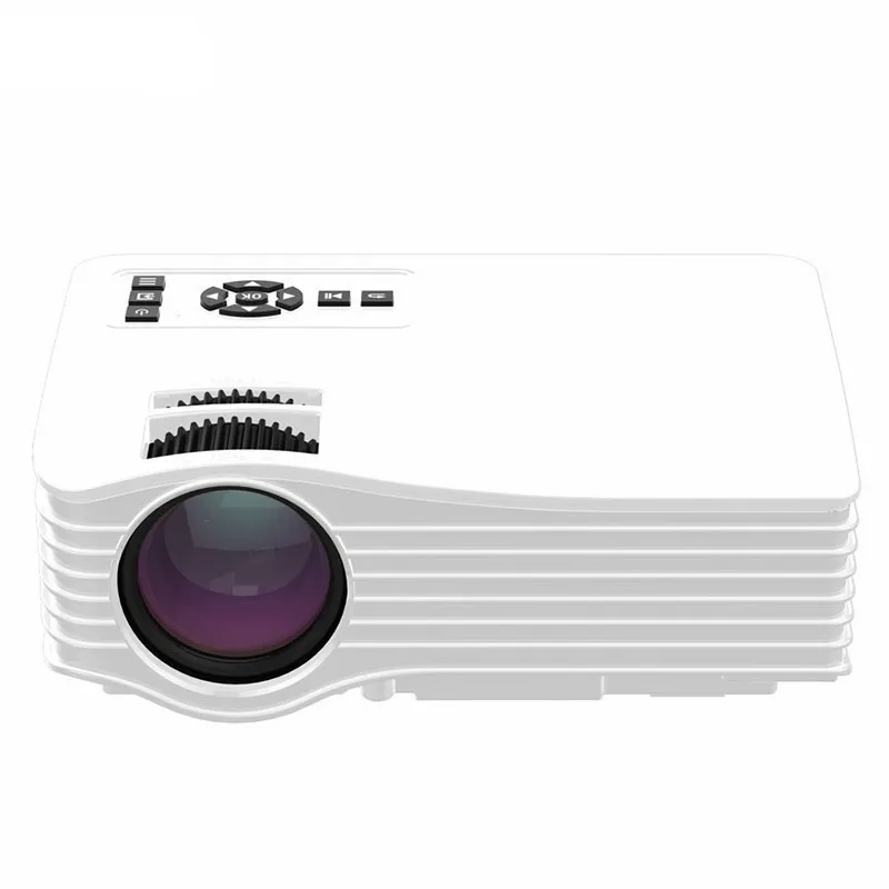 Мини-проектор Max 130 дюйма hd Портативный светодио дный проектор с HDMI USB Proyector