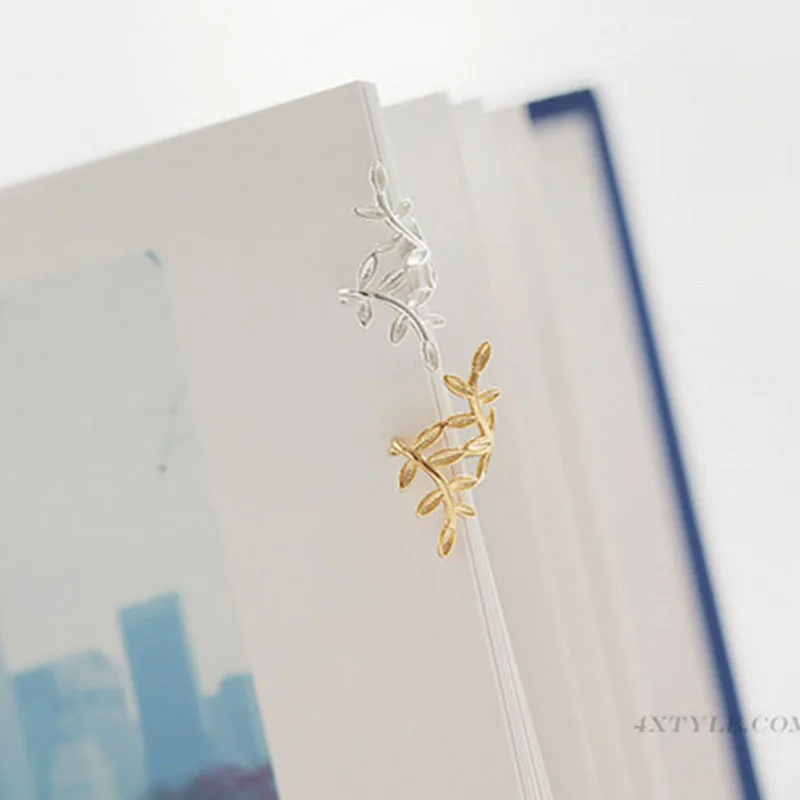 Корейский стиль Jewelry Серьги-клипсы для Для женщин Кафф психического листьев серьги не проколотых ушей Bijoux femme Brinco Jewellery
