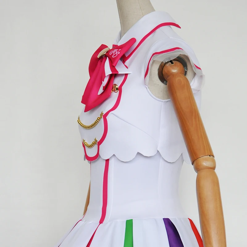 Люблю жить! Yazawa Nico аркадная игра 4rd униформа косплей костюм платье