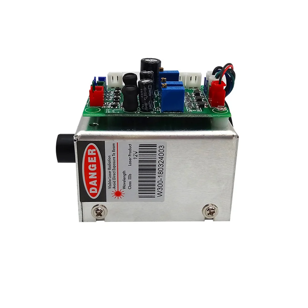 Обновленный белый лазерный модуль RGB 300 мВт 638нм + 520нм 450нм с TTL модуляцией платы