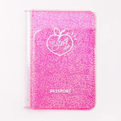 Pink Candy Bentoy Girl ПВХ блестящая Обложка для паспорта Milkjoy голограмма держатель для паспорта новое письмо Обложка для кредитных карт аксессуар для проездного билета - Цвет: Pink Candy