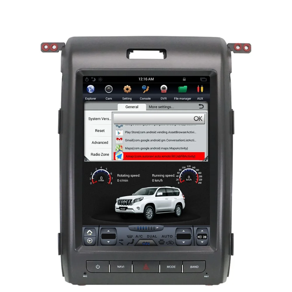 Android Tesla стиль автомобиля нет dvd-плеер gps навигация для Ford F150 2009- Автомобильный мультимедийный радио плеер магнитофон головное устройство