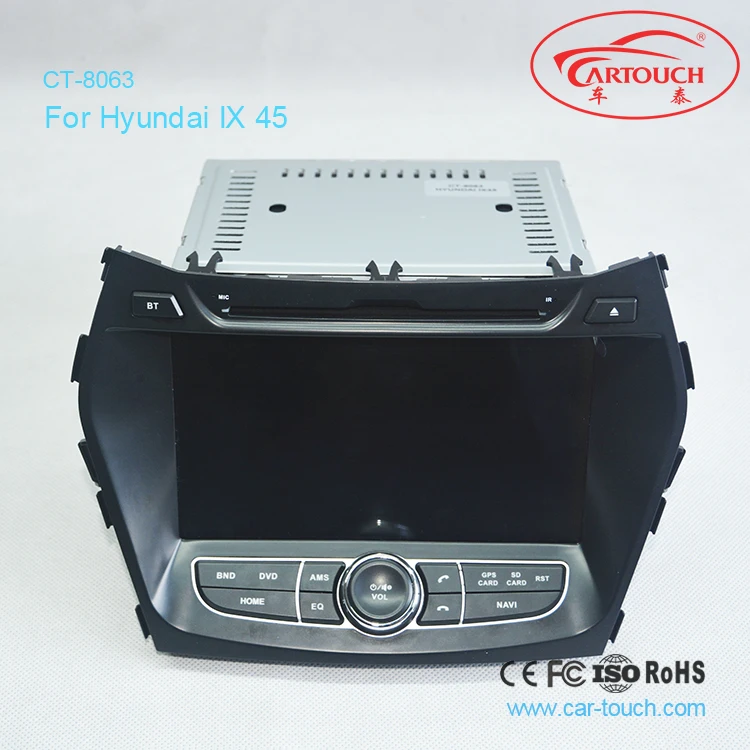 Автомагнитола Cartouch автомобильный DVD плеер GPS навигация для Hyundai IX45 2013 Santa Fe