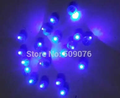 blue 10 шт./лот теплый белый воздушный шар светодиодный светильник шар для бумажный фонарь воздушный шар Свадебная вечеринка цветочное украшение - Цвет: blue