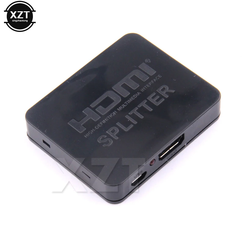 Full HD 3D 1080p видео 4K HDMI-совместимый разделитель коммутатор 1X2 разделение 1 вход 2