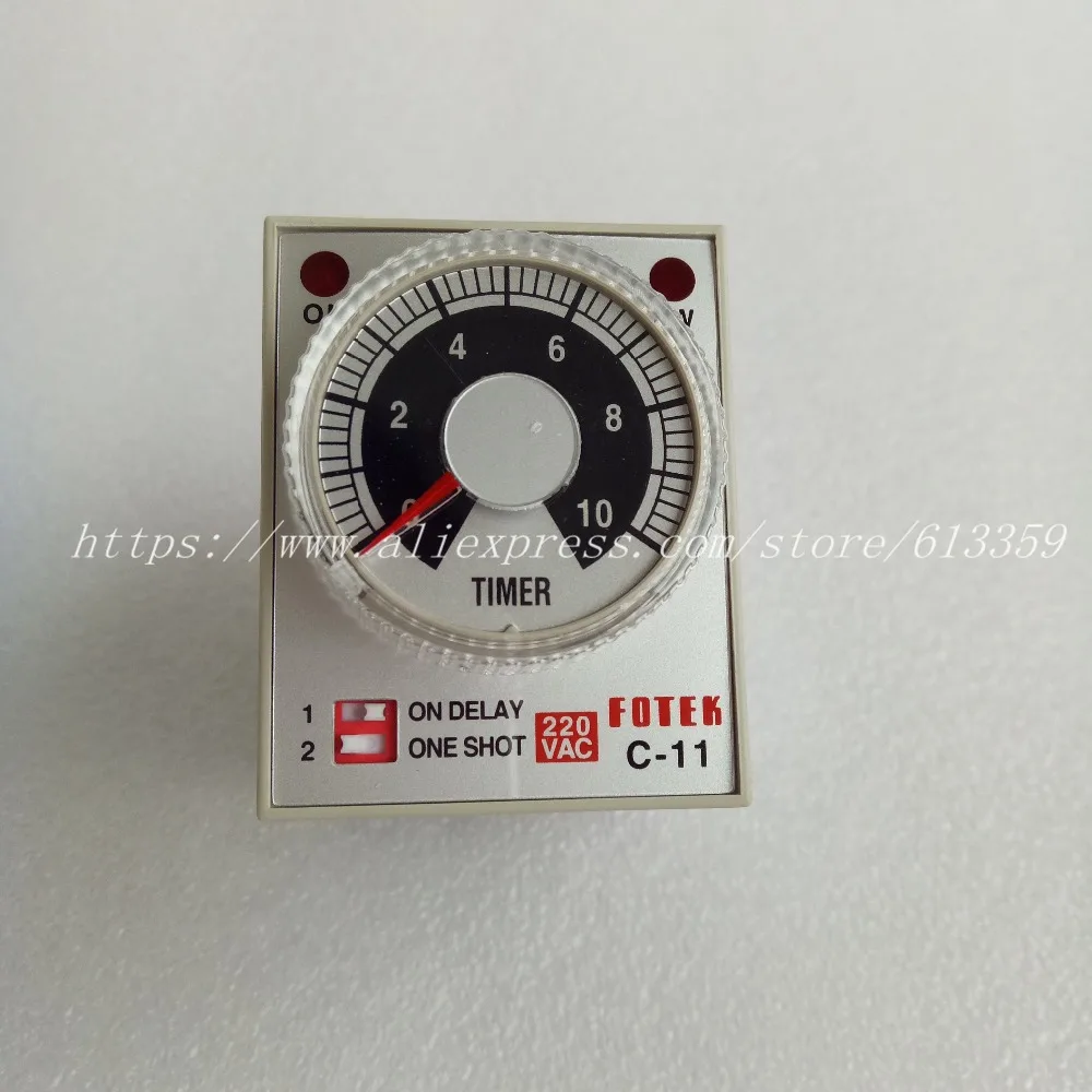 C 11 220V FOTEK Контроллер таймера 100% новый и оригинальный на задержке или один выстрел