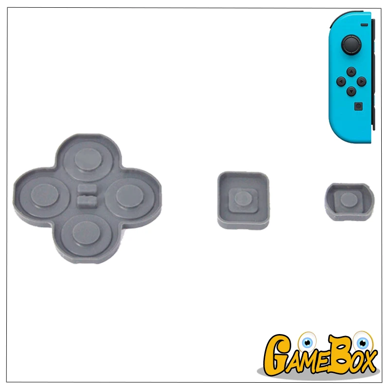 Силиконовый переключатель JoyCon резиновый проводящий кнопки Joy-Con Проводящие