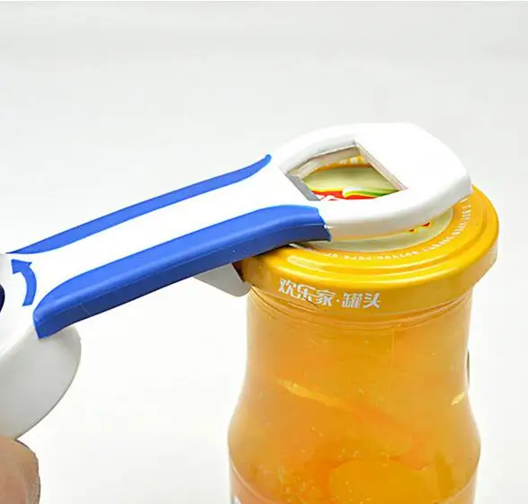 Новейший 4в1 PP нержавеющая сталь Удобный Консервный Нож для бутылок крышки