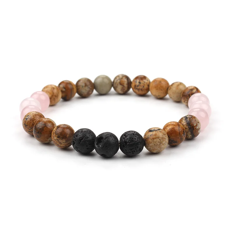 1 шт. новый модный браслет для пары ювелирных изделий Красочный натуральный