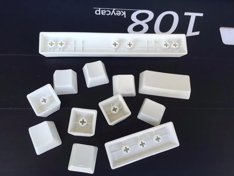 Cherry MX ключ колпачки пустые черные белые 108 PBT ключ колпачки OEM профиль для MX переключатели механическая клавиатура игровая клавиатура